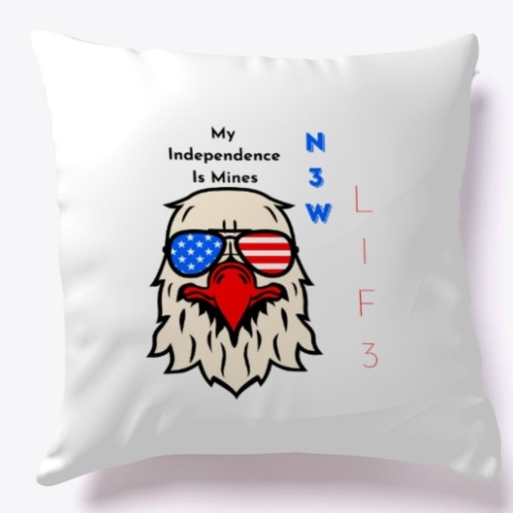 God Bless America Pillow